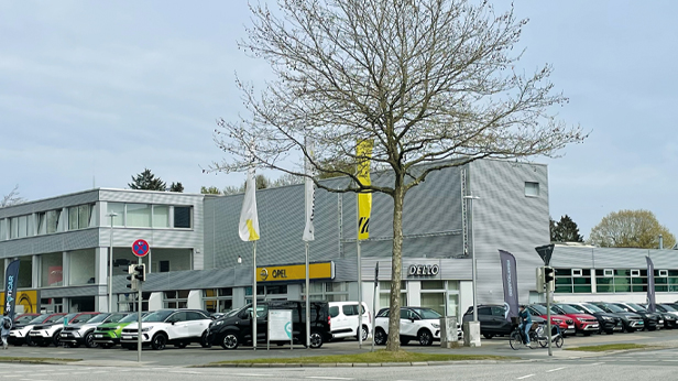 Ansicht des Standorts DELLO Neumünster-Süd