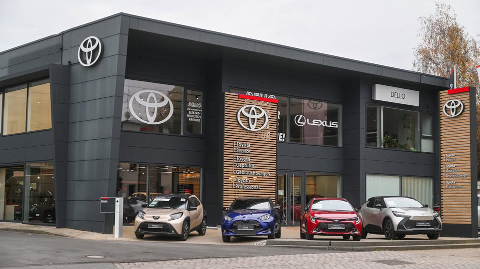 Ansicht des Standorts DELLO Hamburg Toyota