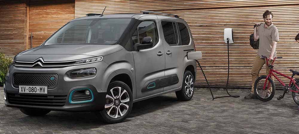 Citro&euml;n &euml;-Berlingo Electric l&auml;dt